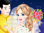 Cinderella wedding dress up