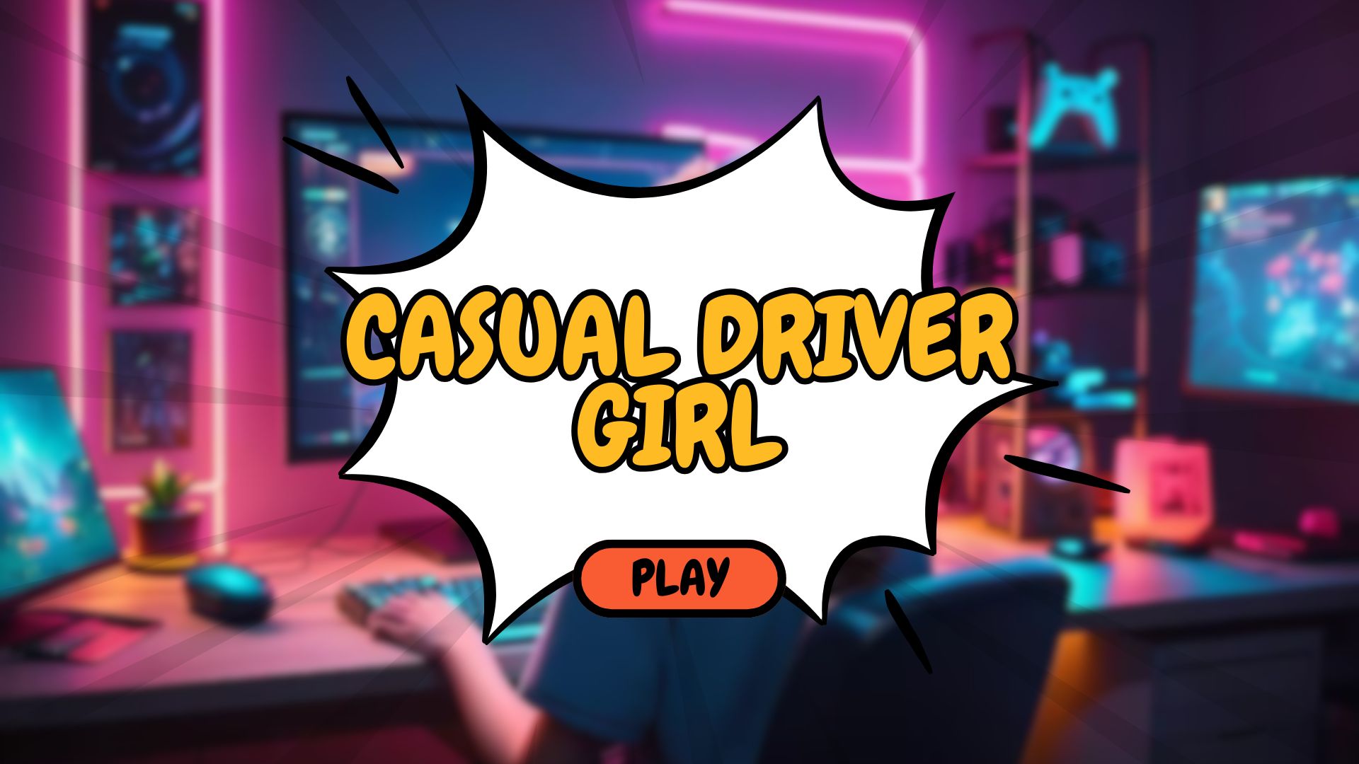 Casual Driver Girl